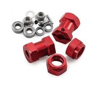 Metal 12mm Wheel Hex Hub Adapter 4Pcs For Tamiya DT02 DT-03 Frog 1/10 RC | RC Car Upgrades replace& Parts, metal hex hub adapters improve wheel fitment and stability Upgrade