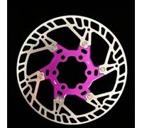 Metal 160mm Bike Disc Brake for rotor Six-Bolt Mount Metal 160mm | metal construction, rust resistant, high strength alloy, fits standard mounts, long lasting(140MM Purple)
