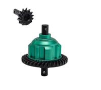 Metal 37T/13T Front Differential Assembly RC Upgrade Parts for TRAXXAS 1/10 4WD MAXX Monster TRUCK-89076-4 W/WIDEMAXX 1/8 6S MAXX SLASH-102076-4 RC Car (Green)