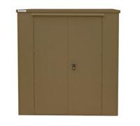 Metal 6 X6 Heavy-Duty Outdoor Storage Shed , The Safestor Harrogate In Clay Brown - Available In A Choice Of Finishes.