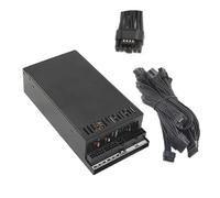 Metal 700W Power Supply Intelligent Thermal Control Space Saving PC Power Supply Unit for PC Configuration Space Saving Design for Gaming
