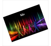 METAL Abbey Road the Beatles Tin Poster Aluminium Sign Wall Art Door Plaque Film Room Man Cave 150x100mm SMALL COLOURFUL