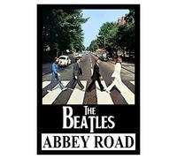 METAL Abbey Road the Beatles Tin Poster Aluminium Sign Wall Art Door Plaque Film Room Man Cave Nearly A4 Size 280x190mm LARGE