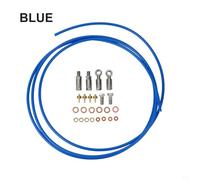 Metal ABS Brake Hose Kit with for Banjo Fittings Metal ABS Brake | 2.5m length, fits Hope bikes, front rear use, hydraulic disc system, for durable metal build(Blue)