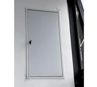 Metal Access Door Panel with Key Lock, Aluminum Inspection Hatch for Water Tank, Hidden Door Solution for Electrical and Plumbing
