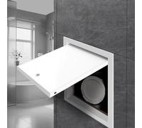Metal Access Doors with Keys, Secure Hidden Wall Hatch for Plumbing Inspection, Durable Service Cover for Hotel and Residential Use