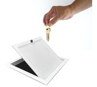 Metal Access Doors with Lock and Keys, 12x24 22x36 30x30 Wall Inspection Hatch Cover Plate, Customize Ceiling Hidden Attic Access Hatch Panels(28x34in (70x85cm))