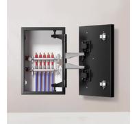 Metal Access Panel, Concealed Drywall Door for Attic and Basement, Heavy Duty Security Door with Rubber Seal Strip, 20 x 30 cm
