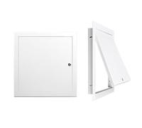 Metal Access Panel, Customizable Inspection Access Panel for Drywall Ceiling Plumbing(8x8in/200x200mm)
