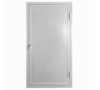 Metal Access Panel Door with Lock and Keys, Aluminum Inspection Hatch for Wall, Electrical, and Plumbing Concealment