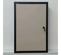 Metal Access Panel Door with LockConcealed Hatch Sizes 16"x16" 16"x24" 20"x20" 24"x24"Durable Brown Finish Ideal for Walls & Ceilings 26"x79" (650x2000mm)