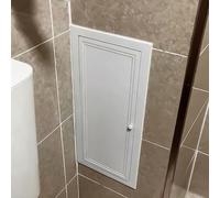 Metal Access Panel, Fir Attic Door, Flush Mount Aluminum Alloy for Electrical Duct Valve, Universal Wall Cover for Office Hotel Bathroom
