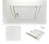 Metal Access Panel for Ceiling/Wall/Attic, Lockable Hatch Loft Access Door(6x6in/15.2x15.2cm)