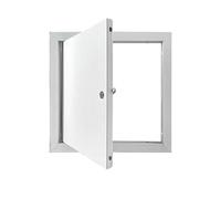 Metal Access Panel for Drywall Attic Door, Key Latch Lock for Wall Ceiling, Ideal for Plumbing and Cable Access, Durable Design, Easy Installation, Versatile Use