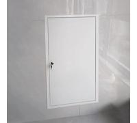 Metal Access Panel for Drywall, Secure Attic and Wall Hidden Door with Keys, Ideal for Plumbing and Service Access