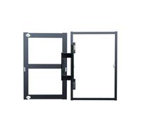 Metal Access Panel, Galvanized Steel Inspection Door for Plumbing, Electrical, and HVAC with Open Pin Hinge, Ideal for Bathroom Service Access