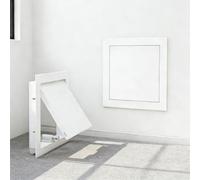 Metal Access Panel Heavy-Duty Secret Wall Ceiling Access Door with Magnetic Switch, Aluminum Alloy Paintable Plumbing Inspection Doors for Hotel/Residential