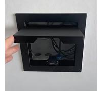 Metal Access Panel with Spring Click, Flush Mounted Exterior Wall Access Doors, Household Wall Hole Cover Plate for Wires Cables Plumbing(200x200mm(8x8in))