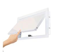 Metal Access Panel with Touch Latch | 120° Opening Wall Door Cover | Easy Access Inspection Hatch | Secure & Sl esign for Walls