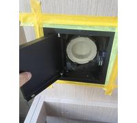 Metal Access Panel with Touch Latch Lock, Rectangle Spare Loft Hatch Access Door, Galvanized Steel Inspection Flap for Drop Ceiling Wall Drywall, Customizable(Black,20x30in(51x76cm))