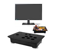 Metal Acrylic Panel and Case DIY Set Kits Replacement Game PC Rocker Joystick DIY Cabinet for Arcade Game Accessory