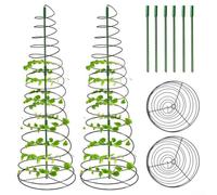 Metal Adjustable Climbing Frame for Plants Supporting Upright Growth and Adding Structure to Garden Spaces