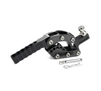Metal Adjustable RC Car Tow Hook Trailer Hitch for 1/8 1/10 RC Crawler Car Rogue Hook TRX4 Trx6 SCX10 90046 D90 D110 MK07 Upgrades (Black)