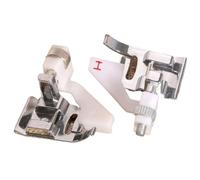 Metal Adjustable Sewing Machine Snap On Blind Hem Presser Foot Fit For