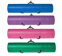 Metal Adjustable Wall Rack, Multi-Purpose Shelf for Foam Roller Racks Yoga Mat Storage Exercise Mat Organizer Bath Towels Holder for Your Fitness Class or Home Gym Bathroom, Up to 20Lbs - （4 Pack）