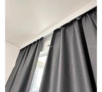 Metal ain Valance & Trim Wall/Ceiling Mount Bay Window nings Apartment-Friendly ning Panels for Home Office & Living Room Decor