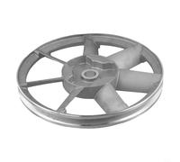 Metal Air Compressor Flywheel Pulley 265mm for A-Series Triangle Belt, Single Groove 13mm, Replacement Part for Twin Cylinder 2065-3HP Models