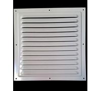 Metal air vent grille with insect protection, ventilation grille, exhaust air / supply air vent