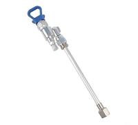 Metal Airless Spray Shut Off Valve 7/8 Inch Thread Anti-Spit Swivel Joint For Contractor Sprayer Tools High Pressure 3600 PSI Heavy Duty Fluid Control Accessory Rotating(B)