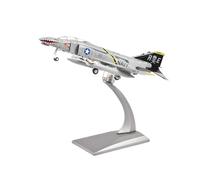Metal Airplane Model 1:100 Scale Diecast Metal F-4 Fighter Ghost Military Bomber Adult Collectible Model Airplane Decoration Model