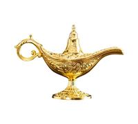 Metal Aladdins Lamp Incenses Burners Antique Fragrances Diffuser for Home Party Decors Meditations and Relaxation Arabian Antique Incenses Diffuser