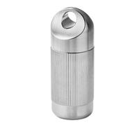Metal Alloy Waterproofs Pills Box Outdoor Pocket Pills Case Small Bottles Container for Outdoor Travel Pockets Pills Case Corrosions Resistance Light Weights