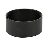 Metal Aluminium Alloy Lens Hood sturdy durable effective blocking small size lightweight two color choices suitable most 35mm f1.7/50mm f1.4 camera CCTV lens (Black)