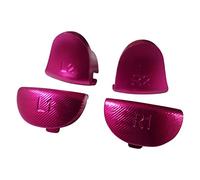Metal Aluminium Trigger & Shoulder Buttons For PS4 Pro JDM-040 Controllers - Pink | ZedLabz