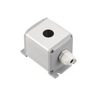 Metal aluminum button industrial household control switch box 16mm 19mm 22mm 1/2/3/4/5/6 hole 45 * 45mm 45 * 65mm(1Hole,19mm 45x45mm)