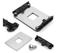Metal AM4 Backplate for AMD, Heavy Duty Motherboard CPU Fan Mounting Bracket Kit with Screws, 90x54mm CPU Heatsink Cooling Holder Base Replacement Compatible with AMD Socket AM4 (B550, B450, X570)