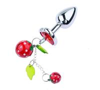 Metal Anal Plug Women Bells Extender Toy Dilator Gay Stimulator Vagina Stimulator Sex Toys for Man Prostate Massager Adult Toys Red Type Two 3Pc