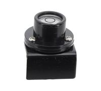 Metal and Acrylic Bubble Level for Level Use, 32 x 28 x 28 mm Transparent Liquid Vial, Compatible with Total Station, Theodolite & Tower Ru