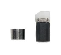 Metal and rotating hinged shaft and ring for safe new 3DSXL screen movement enhance the smooth axis of the game