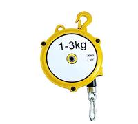 Metal and Rubber Spring Balancer | Multiple Sizes Spring Balancer for Heavy Duty Tool Hanging and Fatigue Reduction(1 3kg)