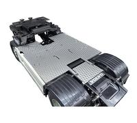 Metal Anti-Skid Plate Decorate Board for Tamiya 1/14 RC Truck Volvo FH16 56375 1:14 Tractor Tipper DIY Parts