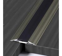 Metal Anti-Slip Transition Strip, Extra-Thick Threshold Strip, Suitable for Indoor and Outdoor Environments with Anti-Slip Design(Grey,4.8cm)