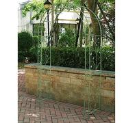 Metal Arch, Durable Support for Climbing Plants & Vegetables, Large Pergola with Stakes, Vintage Decorative Arbor for Outdoor Decor