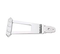 Metal Arch Top Guitar Base Tailpiece Bridge Replacement 6 String Guitar Aerial Swing Tailpiece Bridge Jazz Guitar Bass