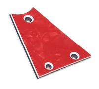 Metal Armor Rod Cover, Good Protection Guitar Armor Rod Cover Scratch Resistance High Hardness Triangular 3 Holes for