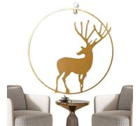 Metal Art Wall Decoration, Wall Decoration, Deer Decoration, Made of Metal, Modern Interior Design in Country House Look for Living Room, Kitchen, Hallway, Hotel & Home Accessories